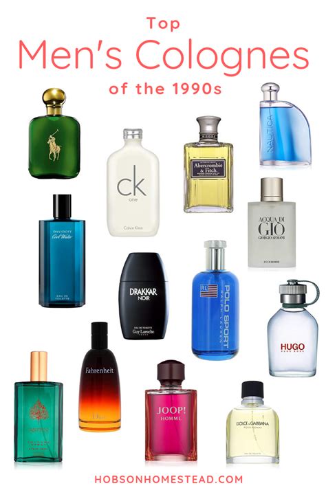 colognes from the 90s.